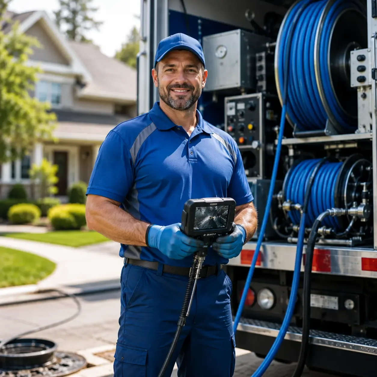 Local outdoor drain cleaning specialists in Green Lane, PA